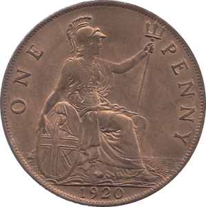 1920 PENNY ( UNC ) - PENNY - Cambridgeshire Coins