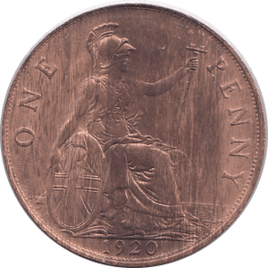 1920 PENNY ( UNC ) - Penny - Cambridgeshire Coins