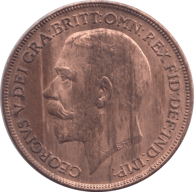 1920 PENNY ( UNC ) - Penny - Cambridgeshire Coins