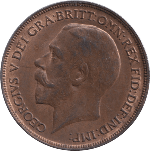 1920 PENNY ( VF ) - PENNY - Cambridgeshire Coins