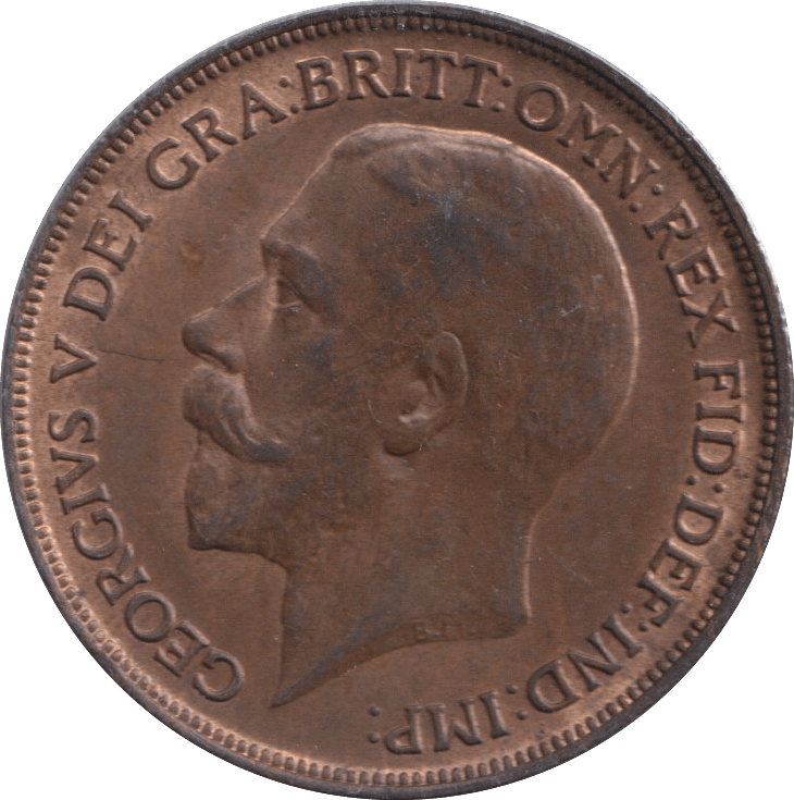 1920 PENNY ( VF ) - PENNY - Cambridgeshire Coins