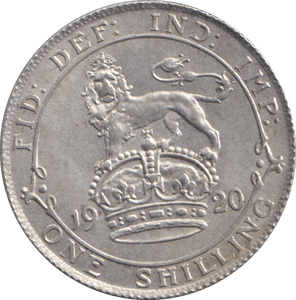 1920 SHILLING ( AUNC ) - SHILLING - Cambridgeshire Coins