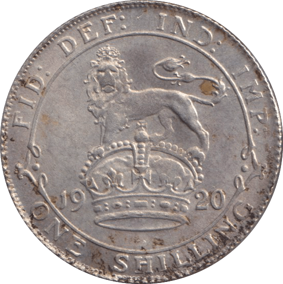 1920 SHILLING ( AUNC ) - SHILLING - Cambridgeshire Coins