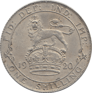 1920 SHILLING ( AUNC ) - SHILLING - Cambridgeshire Coins