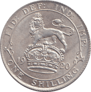 1920 SHILLING ( EF ) - SHILLING - Cambridgeshire Coins