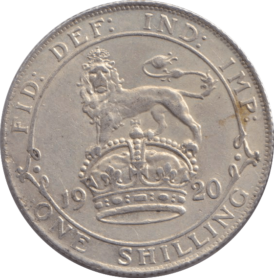 1920 SHILLING ( EF ) - SHILLING - Cambridgeshire Coins