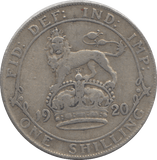 1920 SHILLING ( FINE ) - SHILLING - Cambridgeshire Coins