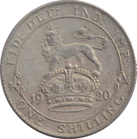 1920 SHILLING ( FINE ) - SHILLING - Cambridgeshire Coins