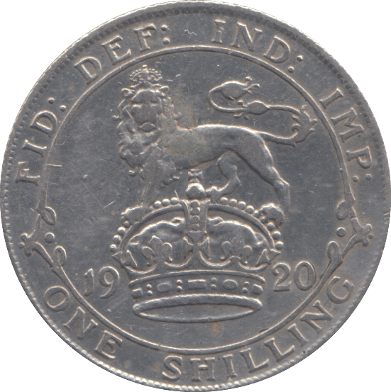 1920 SHILLING ( GVF ) - SHILLING - Cambridgeshire Coins