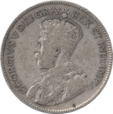1920 SILVER 25 CENTS CANADA - WORLD COINS - Cambridgeshire Coins