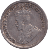 1920 SILVER 5 CENT CANADA - SILVER WORLD COINS - Cambridgeshire Coins