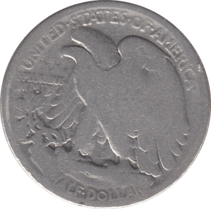 1920 SILVER HALF DOLLAR USA - SILVER WORLD COINS - Cambridgeshire Coins