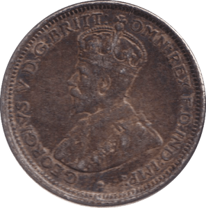 1920 SILVER SIXPENCE AUSTRALIA - SILVER WORLD COINS - Cambridgeshire Coins