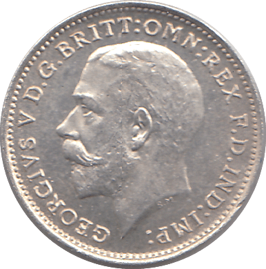 1920 SILVER THREEPENCE ( UNC ) - THREEPENCE - Cambridgeshire Coins