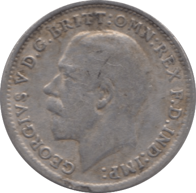 1920 SILVER THREEPENCE ( VF ) - Threepence - Cambridgeshire Coins