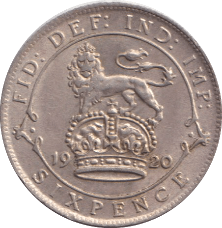 1920 SIXPENCE ( EF ) - SIXPENCE - Cambridgeshire Coins
