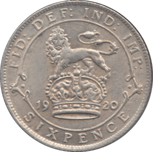 1920 SIXPENCE ( EF ) - Sixpence - Cambridgeshire Coins
