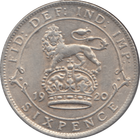 1920 SIXPENCE ( EF ) - Sixpence - Cambridgeshire Coins