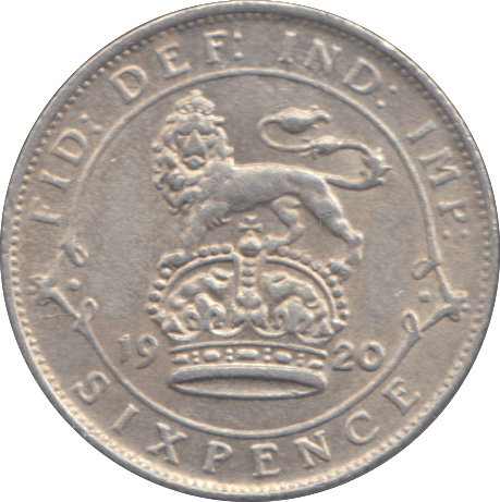 1920 SIXPENCE ( EF ) - SIXPENCE - Cambridgeshire Coins