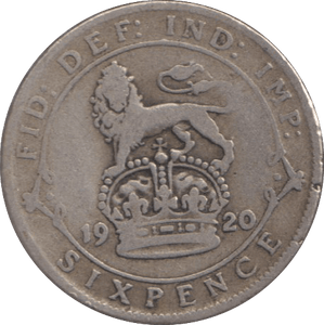1920 SIXPENCE ( FINE ) - SIXPENCE - Cambridgeshire Coins