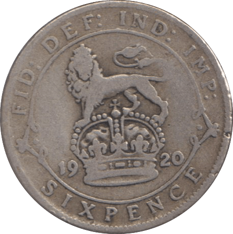 1920 SIXPENCE ( FINE ) - SIXPENCE - Cambridgeshire Coins