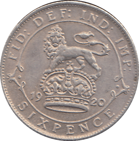 1920 SIXPENCE ( GF ) - SIXPENCE - Cambridgeshire Coins