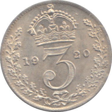 1920 THREEPENCE ( AUNC ) - THREEPENCE - Cambridgeshire Coins