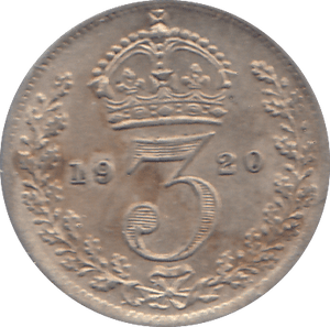 1920 THREEPENCE ( AUNC ) - THREEPENCE - Cambridgeshire Coins