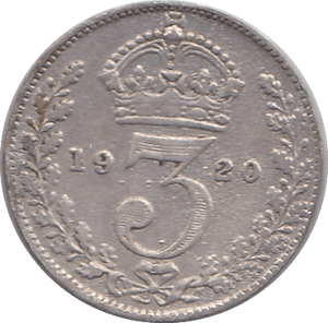 1920 THREEPENCE ( FINE ) - THREEPENCE - Cambridgeshire Coins