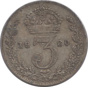 1920 THREEPENCE ( FINE ) - THREEPENCE - Cambridgeshire Coins