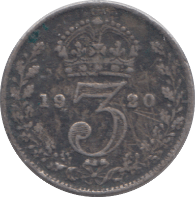1920 THREEPENCE ( GF ) - THREEPENCE - Cambridgeshire Coins