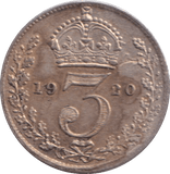 1920 THREEPENCE ( GF ) - THREEPENCE - Cambridgeshire Coins