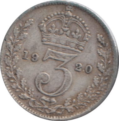 1920 THREEPENCE ( GF ) - THREEPENCE - Cambridgeshire Coins
