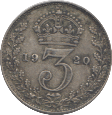1920 THREEPENCE ( VF ) - THREEPENCE - Cambridgeshire Coins