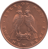 1921 2 PENCE ISLE OF MAN ( BU ) - WORLD COINS - Cambridgeshire Coins