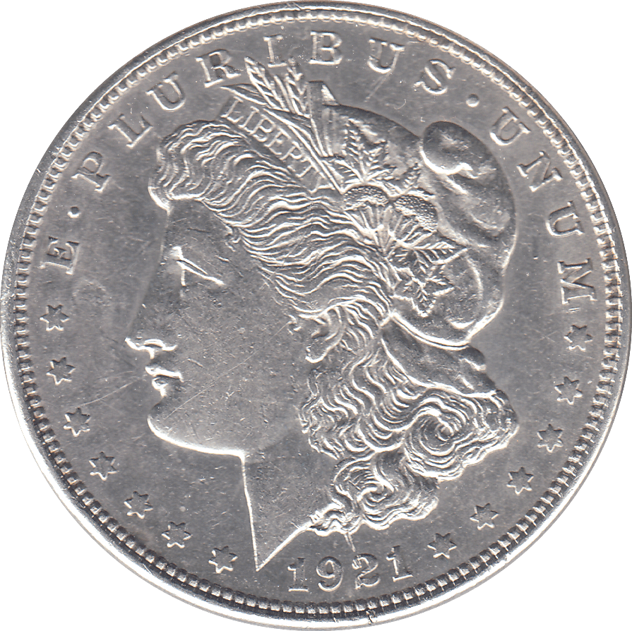 1921 DENVER MORGAN DOLLAR - WORLD COINS - Cambridgeshire Coins