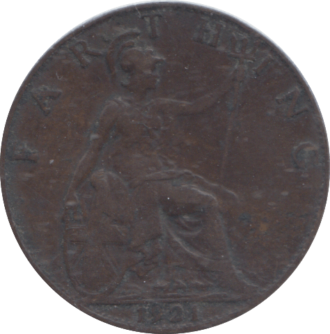 1921 FARTHING ( GF ) - FARTHING - Cambridgeshire Coins