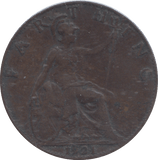1921 FARTHING ( GF ) - FARTHING - Cambridgeshire Coins