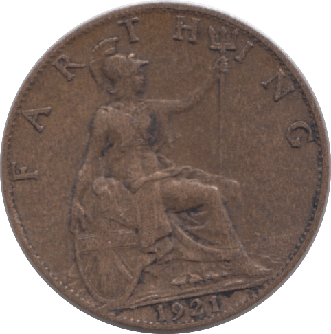 1921 FARTHING ( GF ) - Farthing - Cambridgeshire Coins