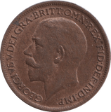 1921 FARTHING ( GVF ) - FARTHING - Cambridgeshire Coins