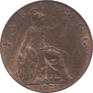 1921 FARTHING ( UNC ) (Copy) - FARTHING - Cambridgeshire Coins
