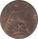 1921 FARTHING ( UNC ) (Copy) - FARTHING - Cambridgeshire Coins