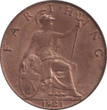 1921 FARTHING ( UNC ) - FARTHING - Cambridgeshire Coins