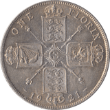 1921 FLORIN ( AUNC ) - FLORIN - Cambridgeshire Coins