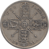 1921 FLORIN ( FINE ) - FLORIN - Cambridgeshire Coins