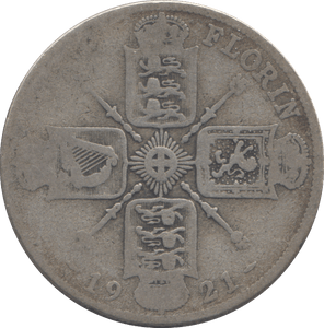 1921 FLORIN ( NF ) - FLORIN - Cambridgeshire Coins