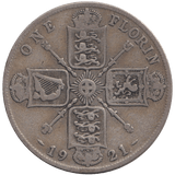 1921 FLORIN ( NF ) - FLORIN - Cambridgeshire Coins