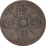 1921 FLORIN ( NF ) - FLORIN - Cambridgeshire Coins