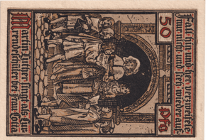 1921 GERMANY 50 PFENNIG BANKNOTE REF-1708 - WORLD BANKNOTES - Cambridgeshire Coins