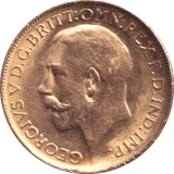 1921 GOLD SOVEREIGN ( AUNC ) - SOVEREIGN - Cambridgeshire Coins